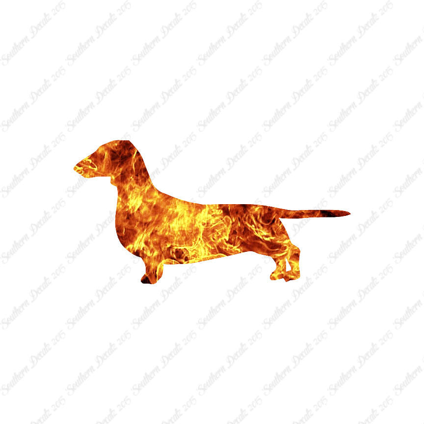 Dachshund Dog Breed Silhouette