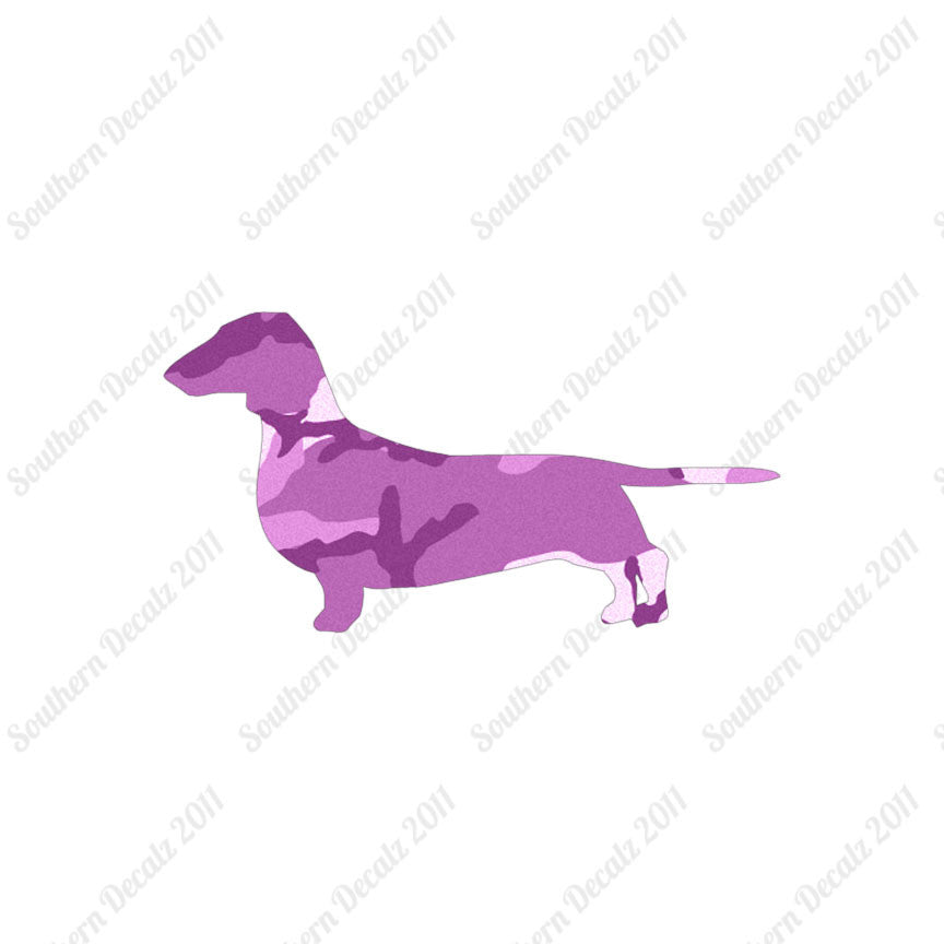 Dachshund Dog Breed Silhouette
