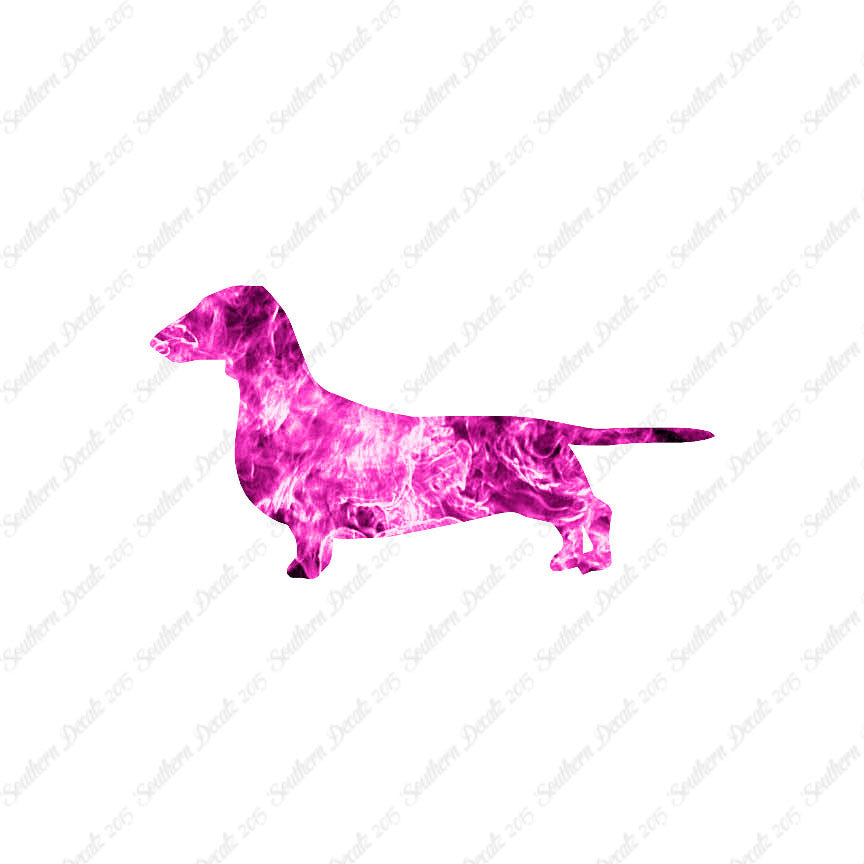 Dachshund Dog Breed Silhouette