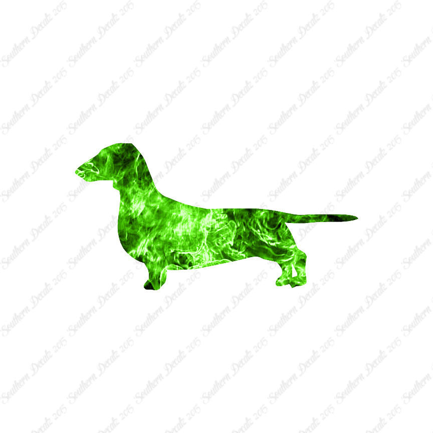 Dachshund Dog Breed Silhouette