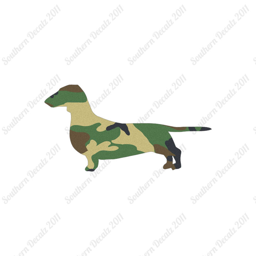 Dachshund Dog Breed Silhouette