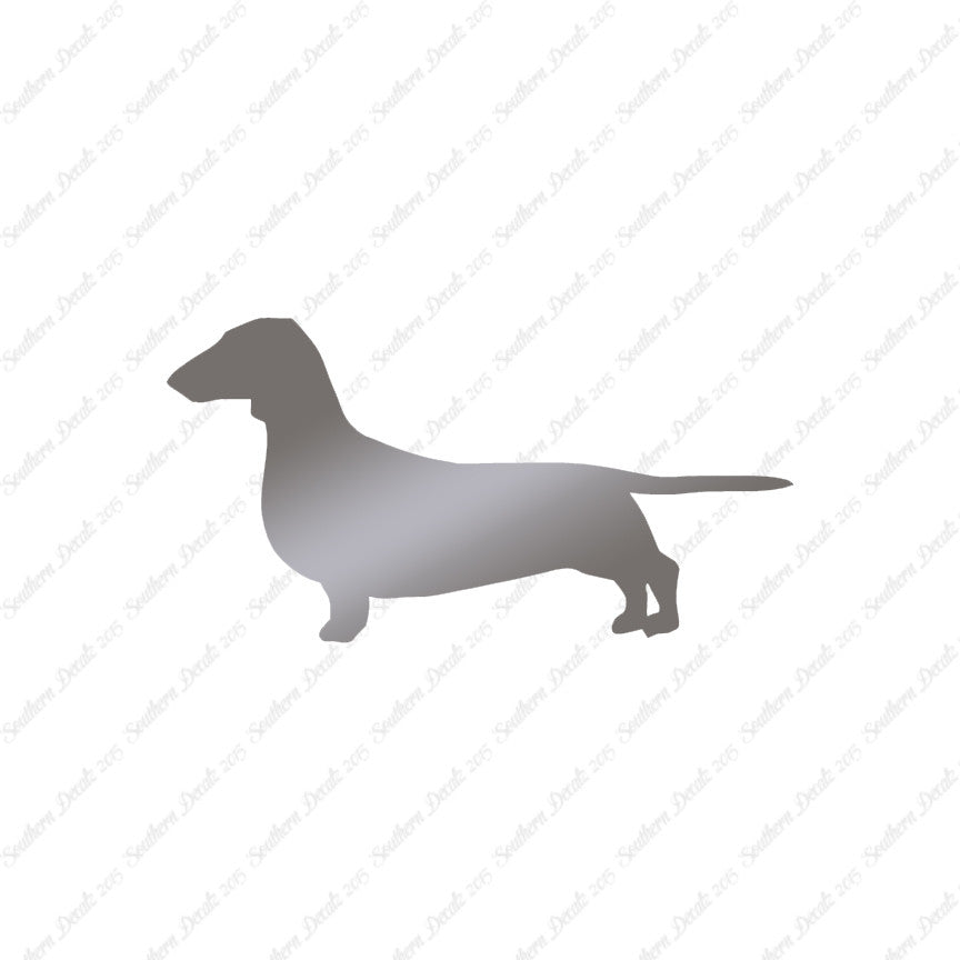 Dachshund Dog Breed Silhouette