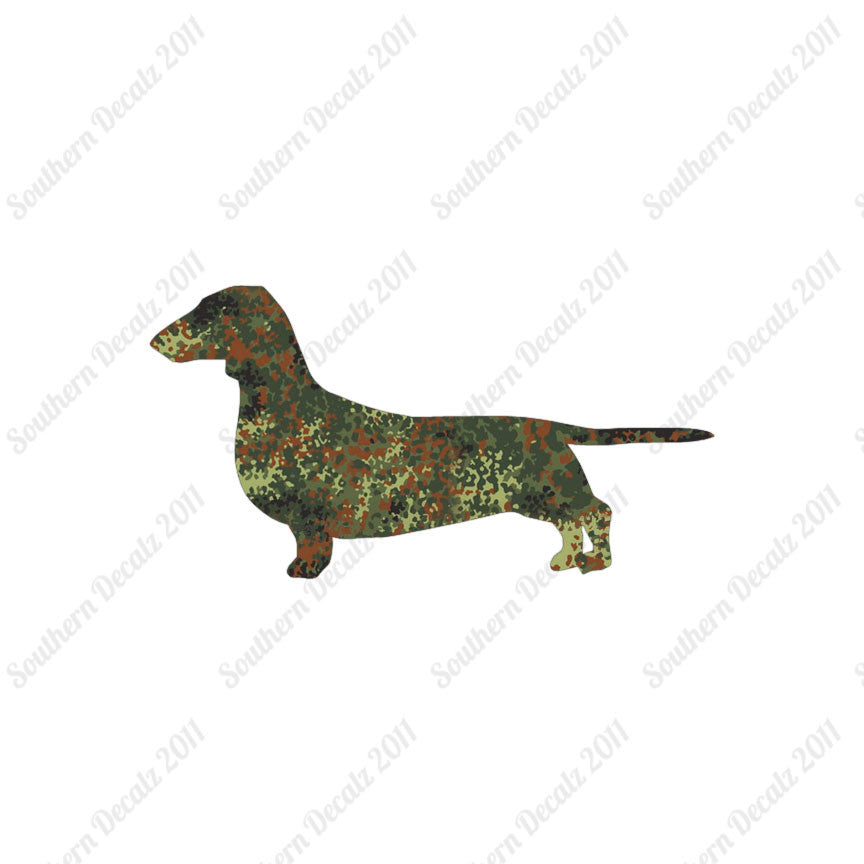 Dachshund Dog Breed Silhouette