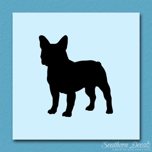 French Bulldog Dog Breed Silhouette