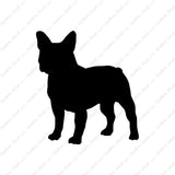 French Bulldog Dog Breed Silhouette