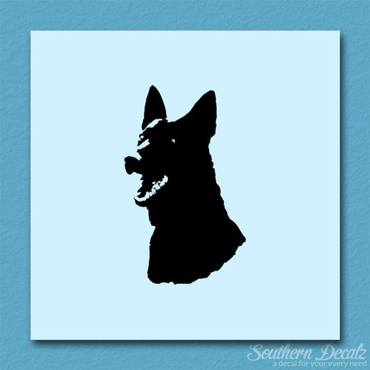 German Shepherd Head Dog Breed