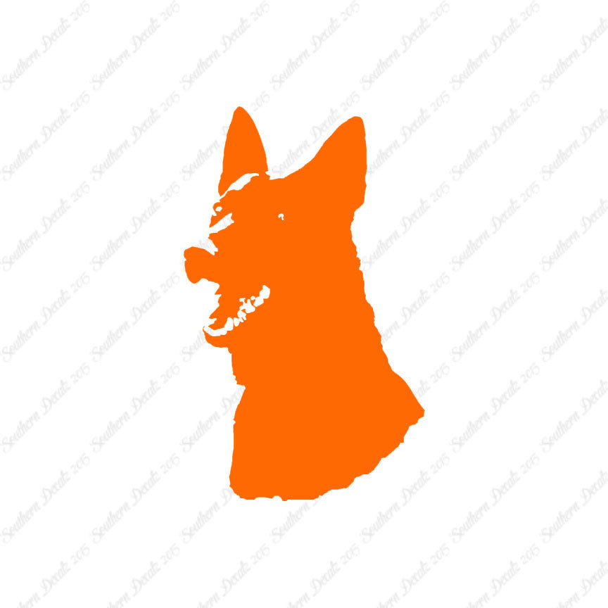 German Shepherd Head Dog Breed