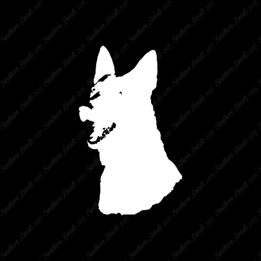 German Shepherd Head Dog Breed
