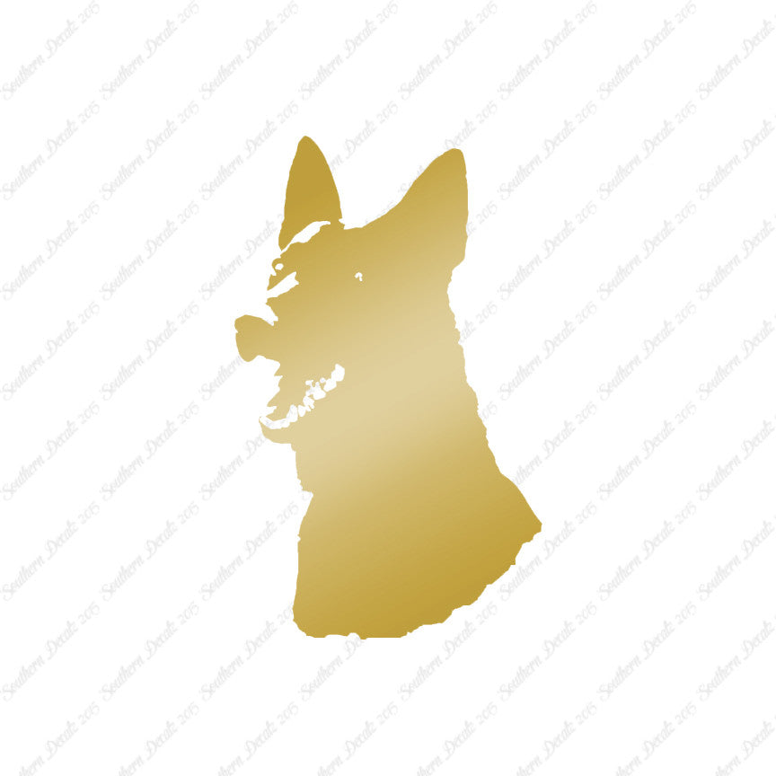German Shepherd Head Dog Breed