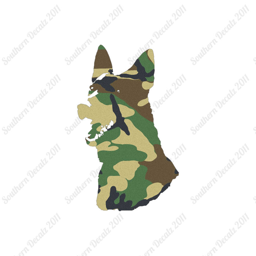 German Shepherd Head Dog Breed