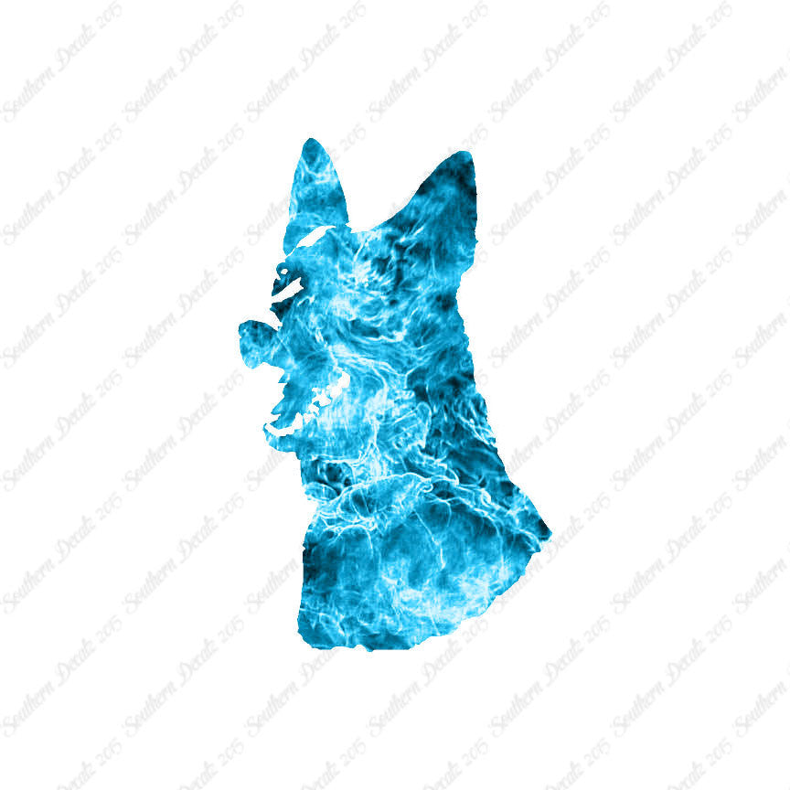 German Shepherd Head Dog Breed