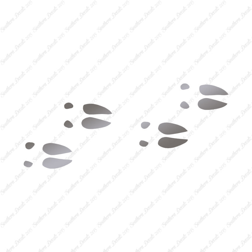 Buck Deer Tracks