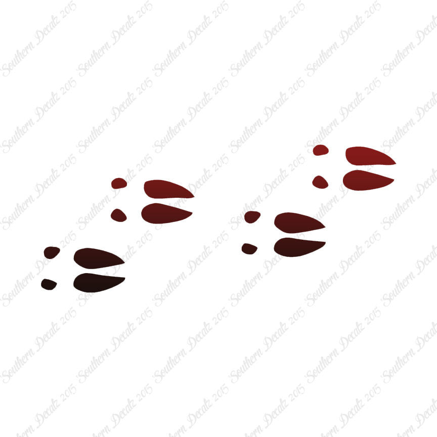 Buck Deer Tracks