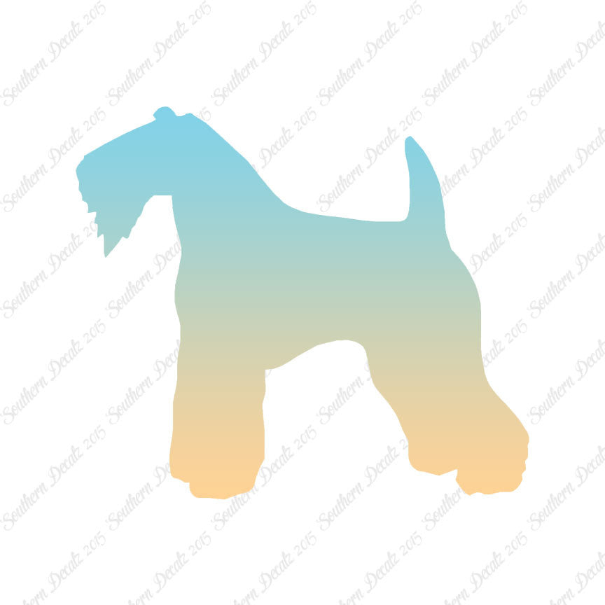 Kerry Blue Terrier Dog Breed