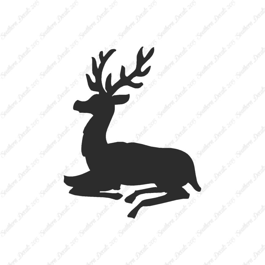 Buck Elk Deer
