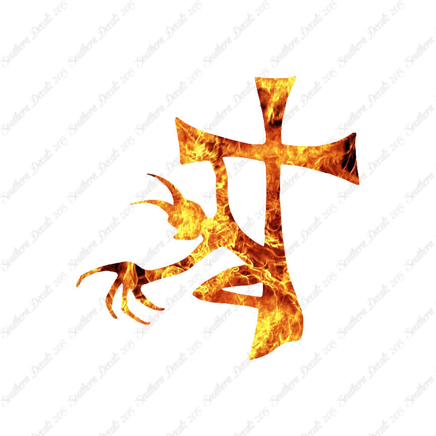 Demon Devil Cross