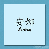 Chinese Name Symbols 