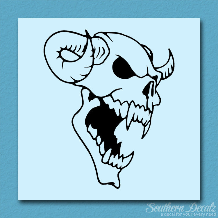 Demon Skull Horns