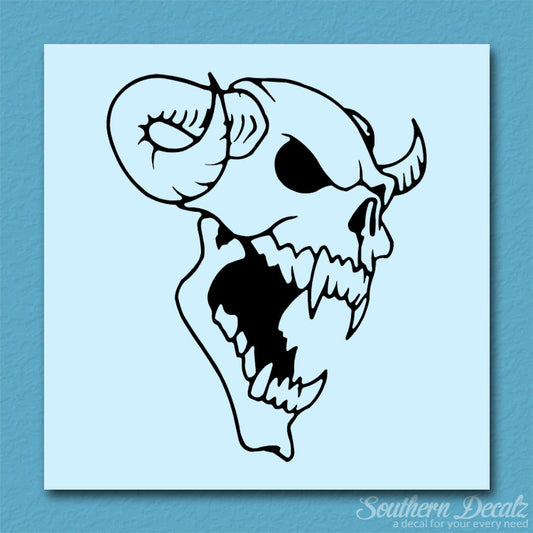Demon Skull Horns