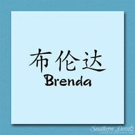 Chinese Name Symbols 