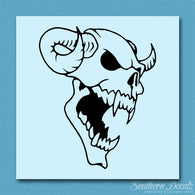 Demon Skull Horns