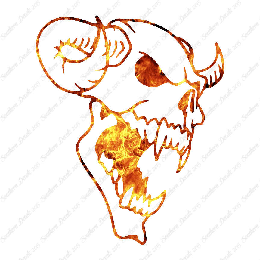 Demon Skull Horns