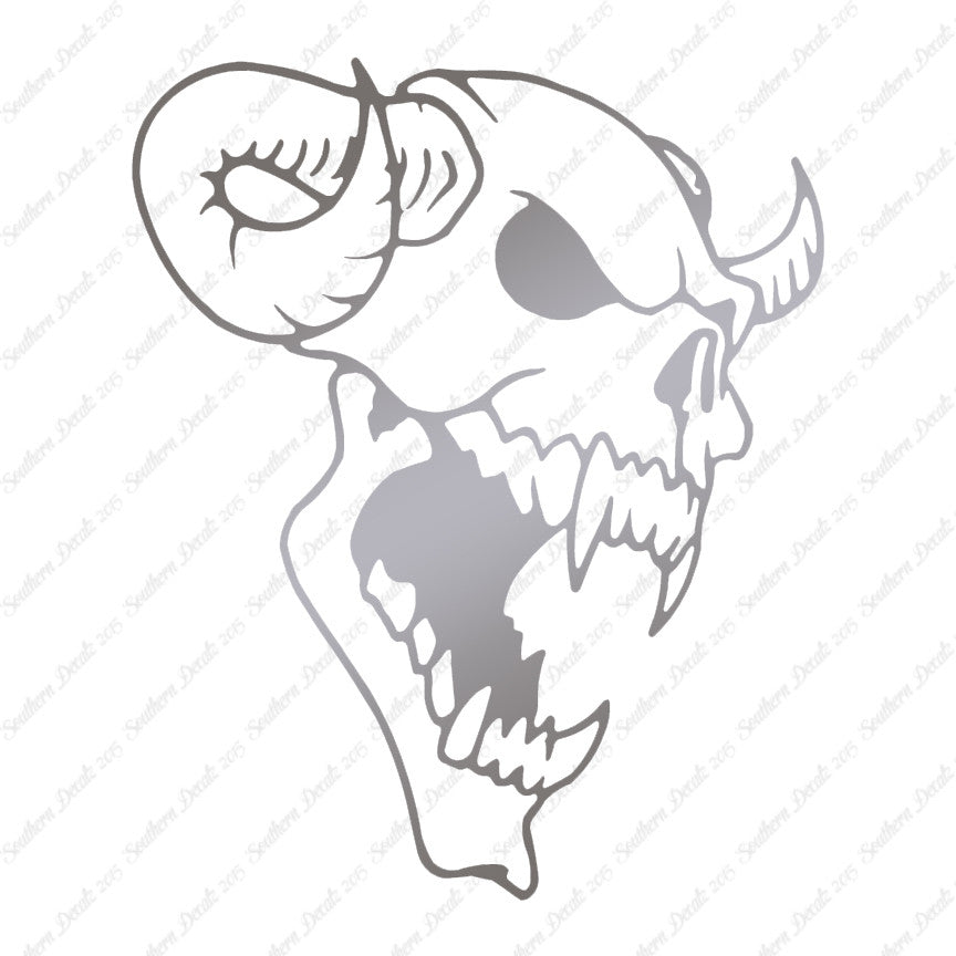 Demon Skull Horns