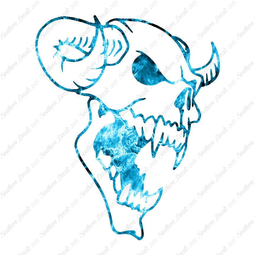 Demon Skull Horns