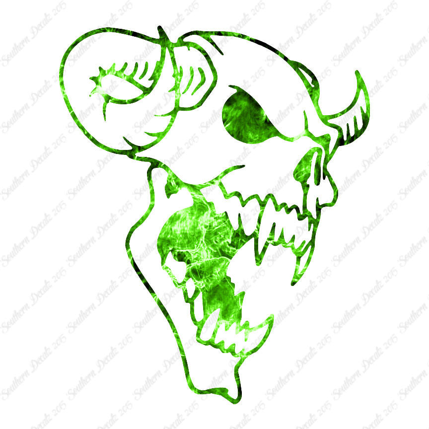 Demon Skull Horns