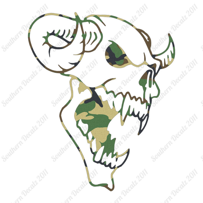 Demon Skull Horns