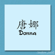 Chinese Name Symbols 