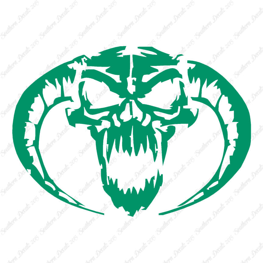 Demon Devil Skull Horns