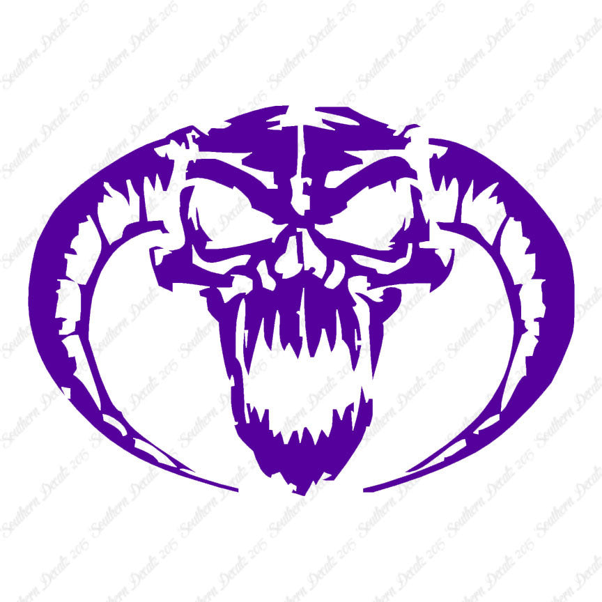 Demon Devil Skull Horns