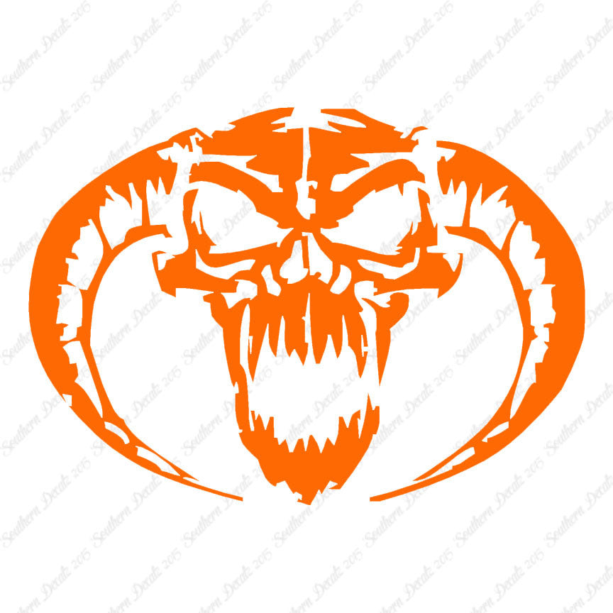 Demon Devil Skull Horns