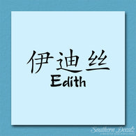Chinese Name Symbols 