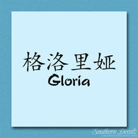 Chinese Name Symbols 