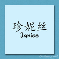 Chinese Name Symbols 