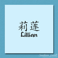 Chinese Name Symbols 