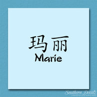 Chinese Name Symbols 