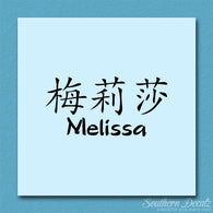 Chinese Name Symbols 