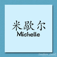 Chinese Name Symbols 