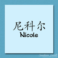 Chinese Name Symbols 