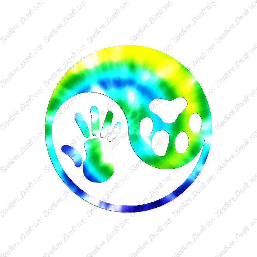 Dog Human Yin Yang