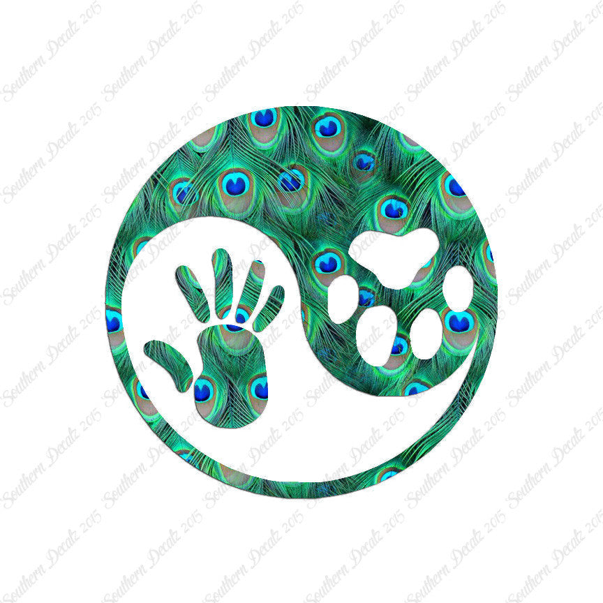 Dog Human Yin Yang