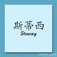 Chinese Name Symbols 