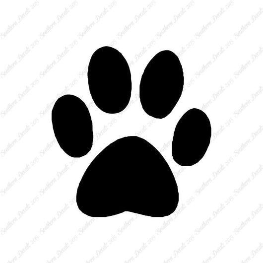 Dog Paw Print Animal