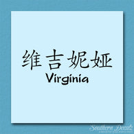Chinese Name Symbols 