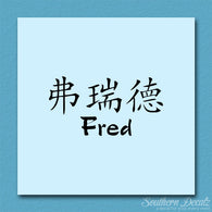 Chinese Name Symbols 