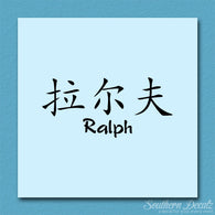 Chinese Name Symbols 