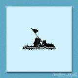 Support Our Troops Iwo Jima Flag